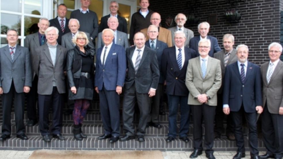 Meisterhaft: Die Kreishandwerkerschaft Leer lud die Meister- und Betriebsjubilare des Monats Oktober ins Hotel Lange in Leer ein. © Foto: Kreishandwerkerschaft 