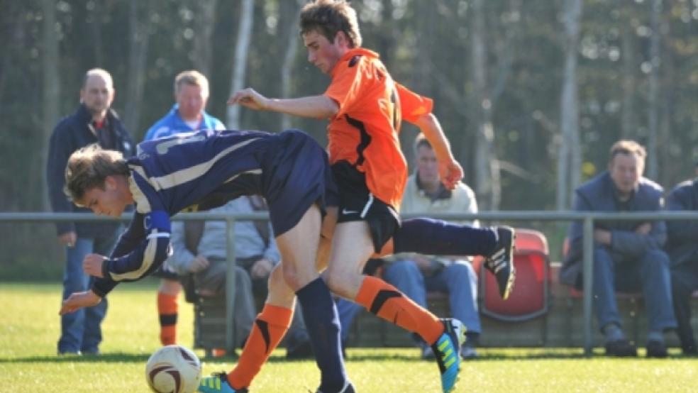 Aus dem Weg geräumt hat der SV Wymeer-Boen - hier mit Marco Bloem - bislang die Konkurrenz aus der 1. Kreisklasse. © Foto: Bruins