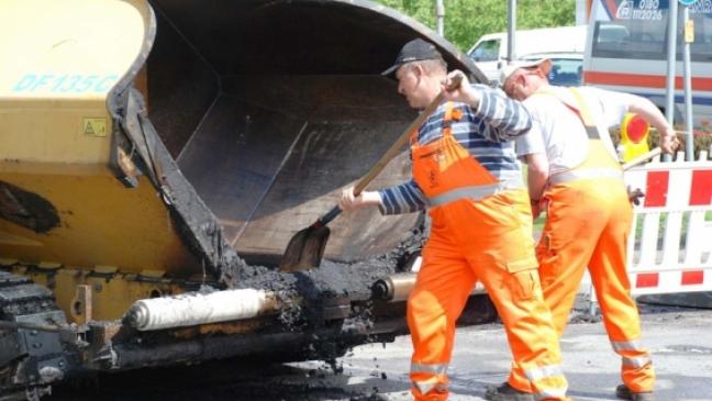 Kreisel: Baustelle dreht sich