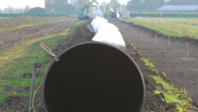 Pipeline »kriecht« unters Schutzgebiet