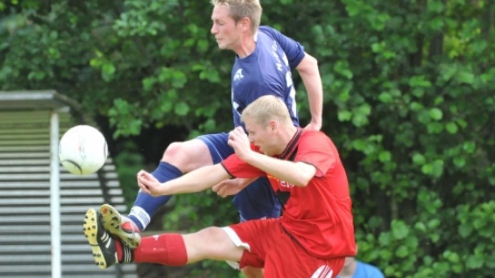 Sein Doppelpack konnte dem Heidjer SV auch keinen Punkt bescheren: Ingo Groen traf zweimal beim 2:3. © Foto: Bruins