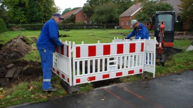 Baustopp rettet Fahrbahn des Kirchpfades