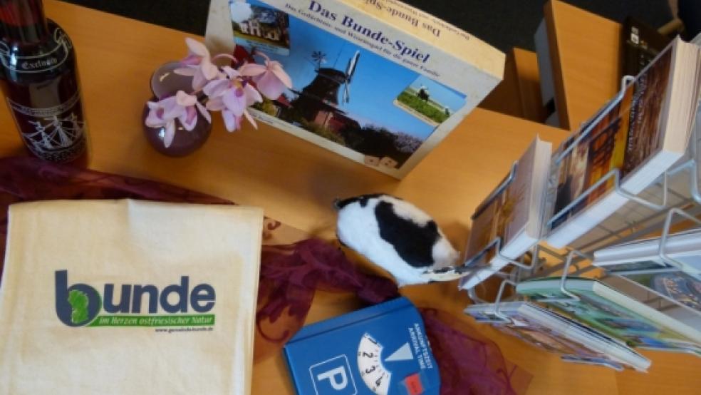 Zahlreiche Souveniers für Urlaubsgäste halten die Bunder Touristiker bereit. © Foto: privat