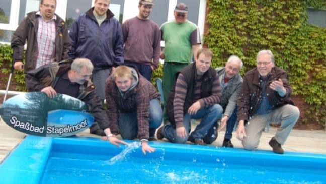 Wasser marsch für Spaßbad