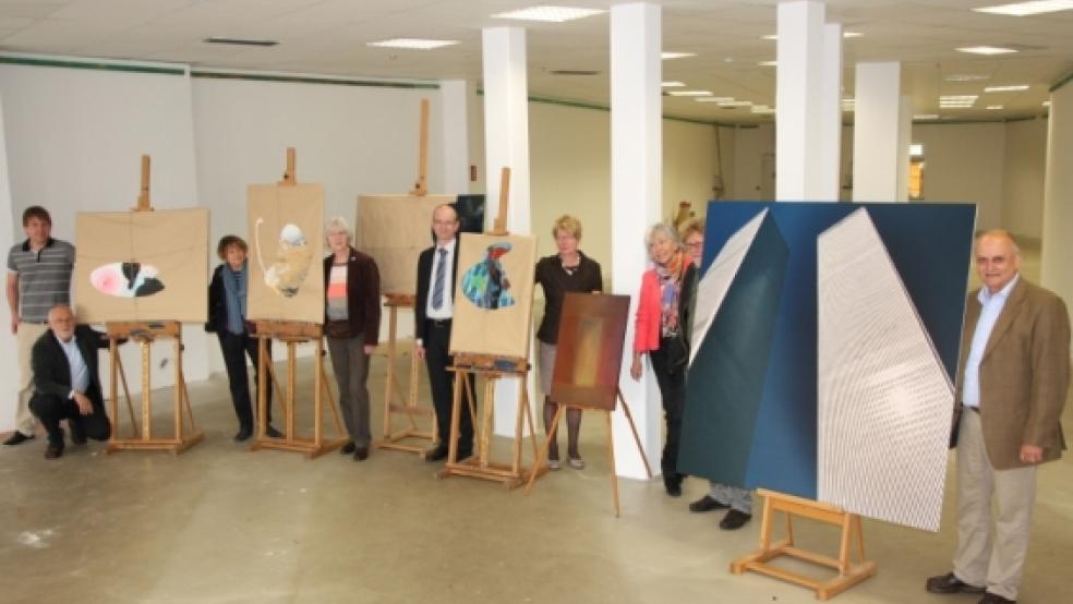 Freuen sich auf viele Kreative: (von links) Marcus Ubbens, Hans Strobel (Sprecher der Bürgerinitiative), Inge Marrek, Insa Strobel, Jörn Flentje (Sprecher), Ingrid Eichstädt, Christa Mauer, Manfred Boomgaarden und Rolf Otte. © Foto: privat