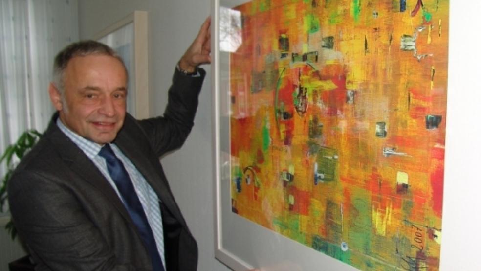 Hat sein neues Büro bereits eingerichtet: Richter Norbert Bruns. © Boelmann