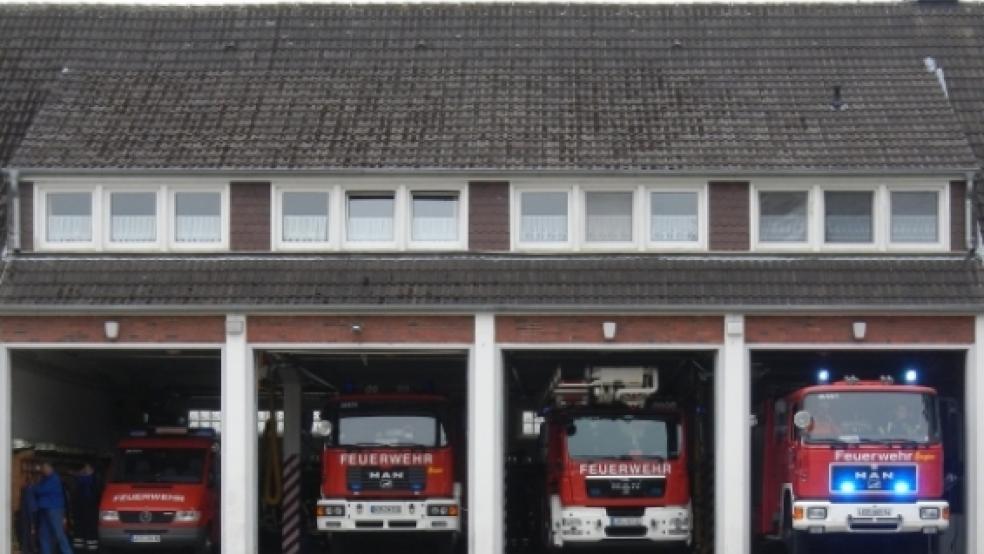 Für das alte Gerätehaus der Feuerwehr an der Kreuzstraße in Weener gibt es zwei Kaufinteressenten.  © Foto: Bruins