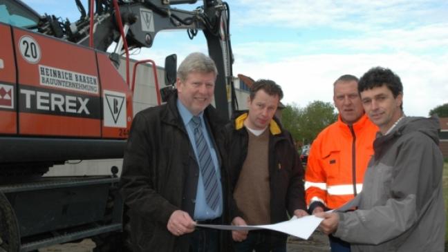 Erster Spatenstich für zentrales Pumpwerk