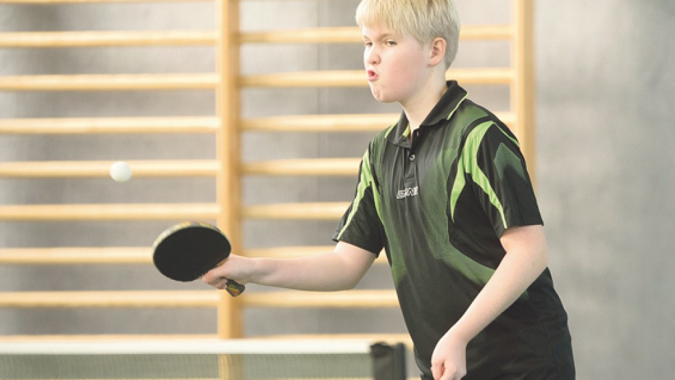 Hendrik Markus erspielte sich den vierten Rang bei den Schülern B. © Foto: Mentrup