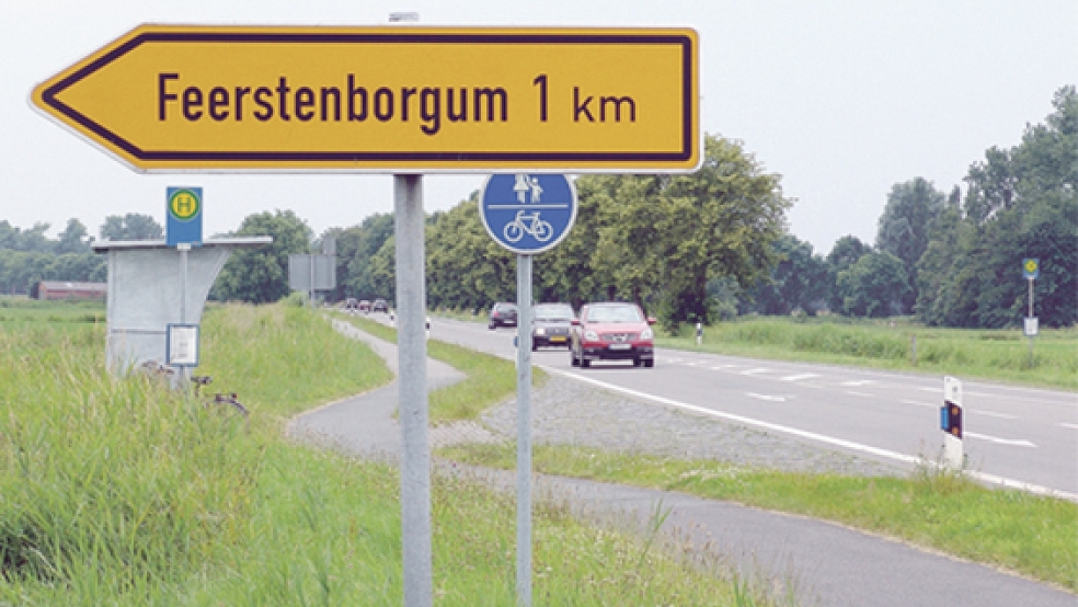 Der Landkreis Leer will demnächst eine Verkehrszählung auf der B 436 durchführen. © Foto: Boelmann