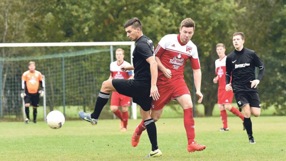 Anatolij Buksmann und seine Bingumer begannen gegen Norden stark, kamen aber dann unter die Räder. © Foto: Bruins