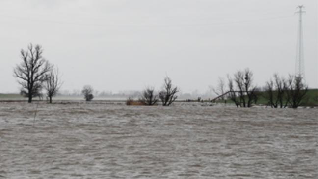 Sturmflutgefahr an der Küste