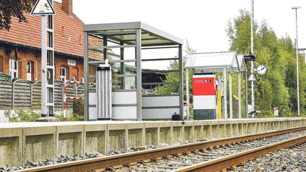 An den Bahnhöfen in Weener (Bild), Bunde und Leer sollen identische Mahnmale installiert werden. © Archivfoto: Szyska