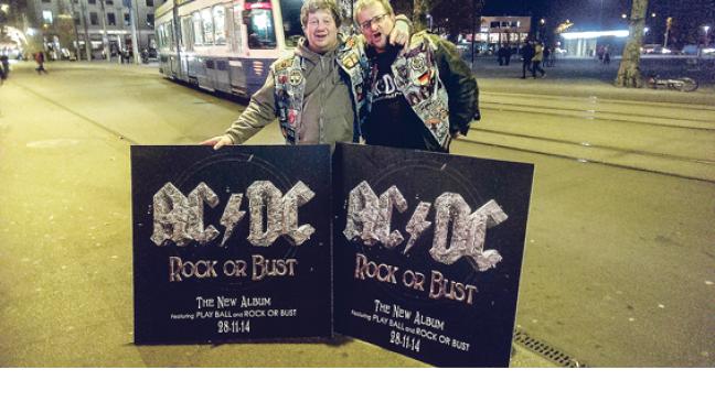 CD-Premiere von AC/DC in Zürich gefeiert