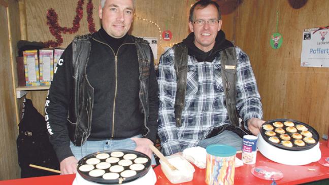 Poffertjes, Glühwein und Eierlikör