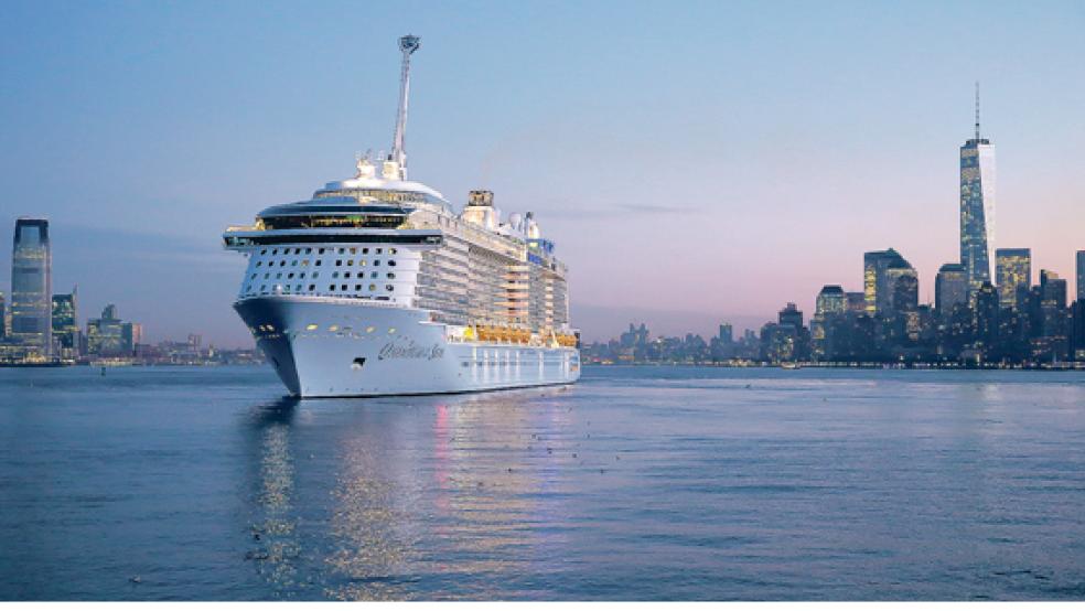 Die »Quantum of the Seas« wurde im Herbst 2014 abgeliefert und in New York getauft. © Foto: Meyer Werft