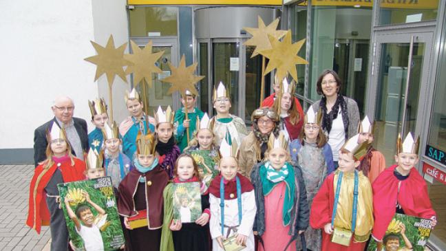 Sternsinger bringen den Segen Gottes