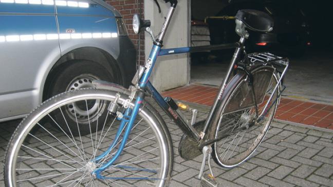 Das Fahrrad des Brandstifters?