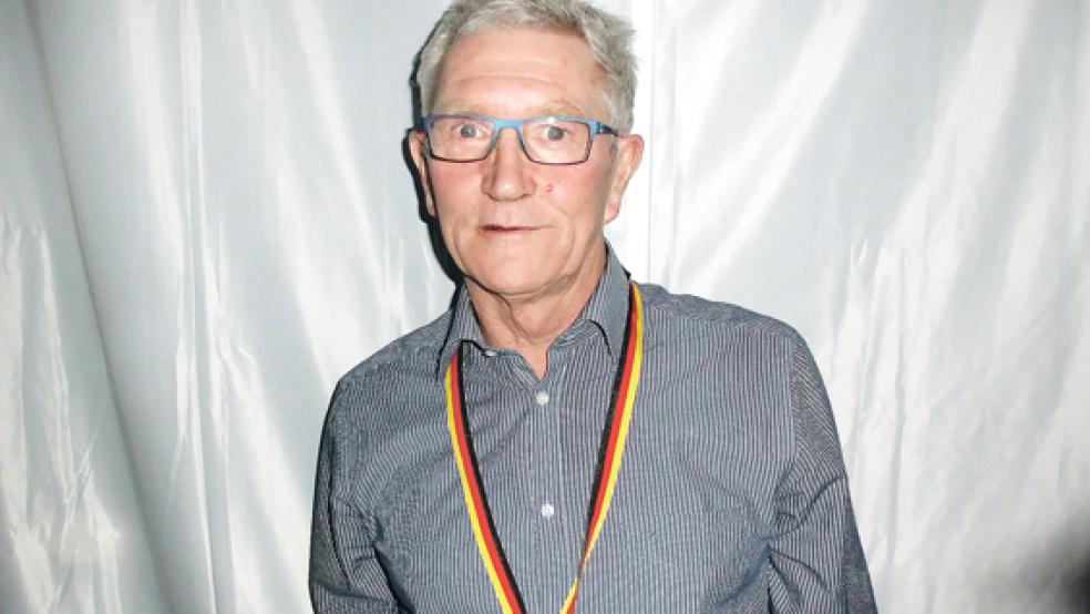 Hans-Gerd Hülsmann sicherte sich die Silbermedaille in der Altersklasse 65. © Foto: privat