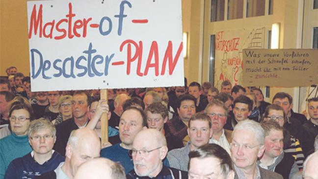 Masterplan Ems: Über 400 Bauern machen Front