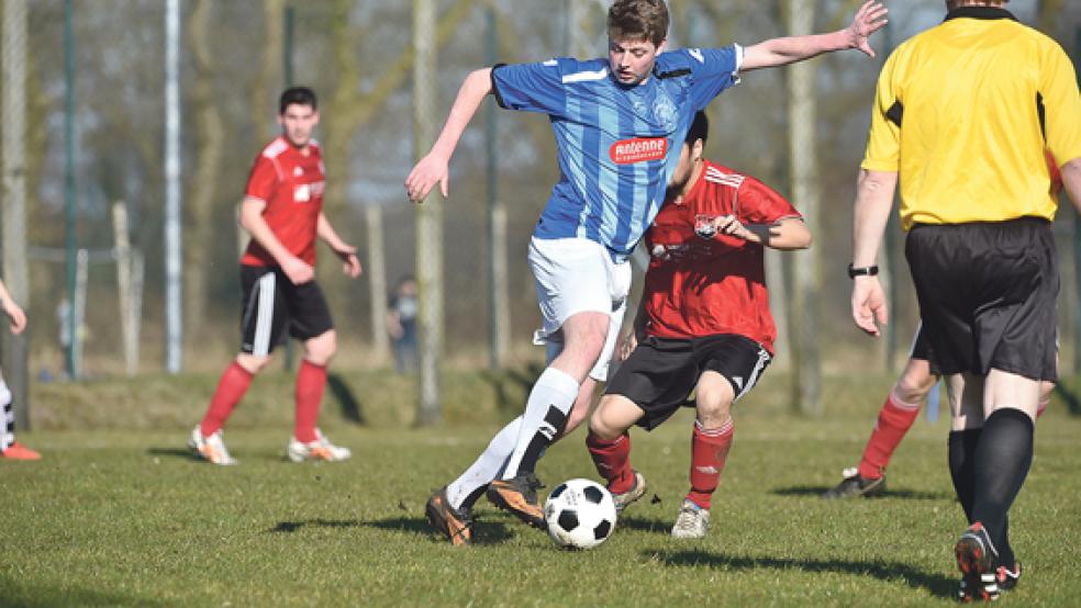 Zum Sieggaranten wurde der Heidjer Mittelfeldspieler Markus Müller. © Foto: Bruins