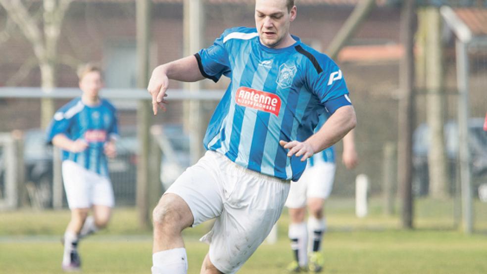 Alfred Tamoschat erzielte den letzten Treffer der Begegnung. © Foto: Bruins