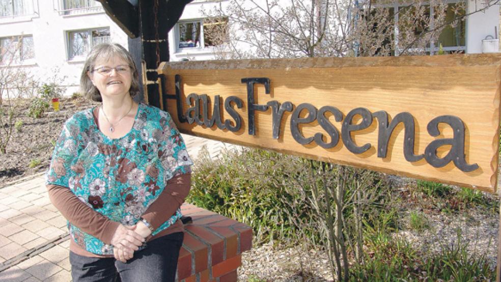 Vor fünf Jahren hat Katrin Gawenda die Leitung im »Haus Fresena« in Weener übernommen. © Foto: Boelmann