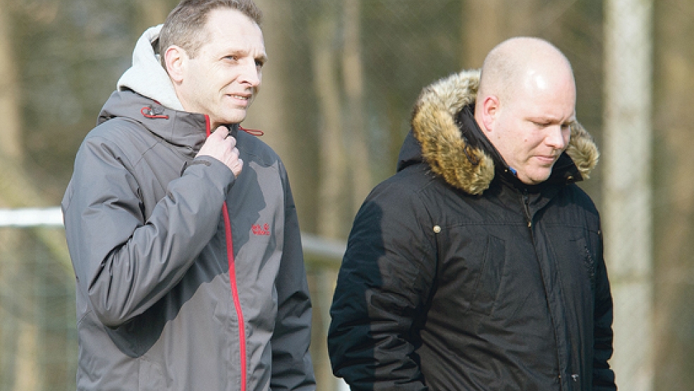 Das Trainer-Duo Albert Penning (l.) und Axel Seemann bleibt dem HSV treu. © Foto: Mentrup