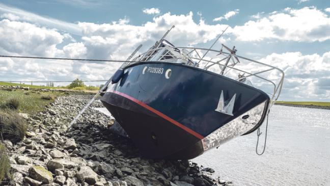 Kein Wasser unter dem Kiel
