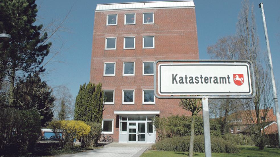 Im Katasteramt am Westerende in Leer wird am 28. Mai die Naturschutzstation Ems eröffnet. © Foto: Szyska