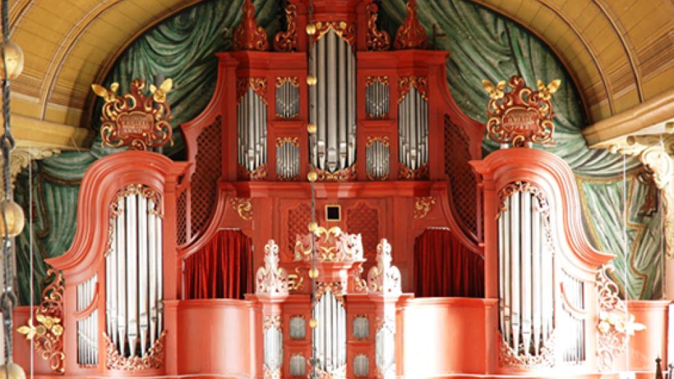 Die Arp Schnitger-Orgel in Weener ist eine Station im Rahmen der Orgelexkursion. © Foto: privat