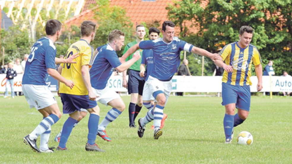 Sven Labitzke verlor mit Weener in Borssum. © Foto: Wilken