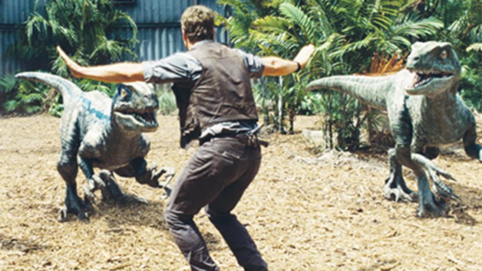 Verhaltensforscher Owen Grady (Chris Pratt) versucht die Dinosaurier im Zaum zu halten. © Foto: Universal Pictures