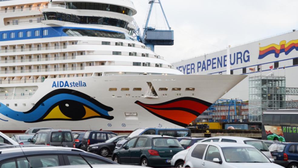 Mit der Ablieferung der »AIDAstella« im März 2013 endet vorläufig die Partnerschaft zwischen AIDA Cruises und der Meyer Wert. Jetzt können sich die Papenburger Schiffbauer über Aufträge für zwei Neubauten freuen. © Archivfoto: Hanken