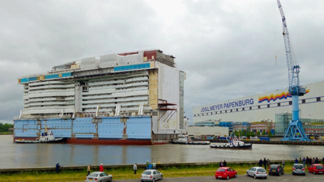 Landesvater tadelt Werft