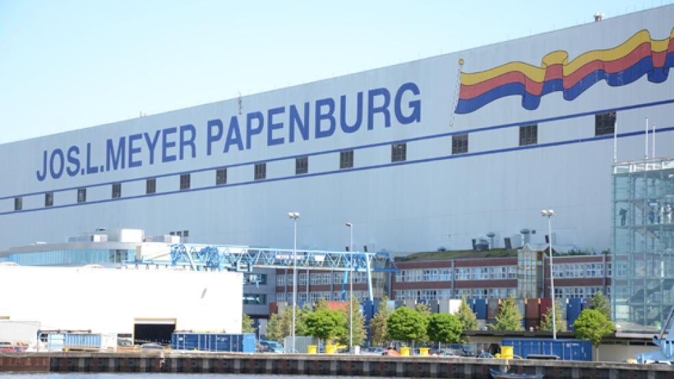 Der Mutter-Konzern der Meyer Werft gerät mit seinen Wechselplänen zunehmend in Erklärungsnot. Jetzt gibt auch das Partner-Unternehmen EDL den Gewerkschaften Grund zu Sorge. © Foto: Hanken