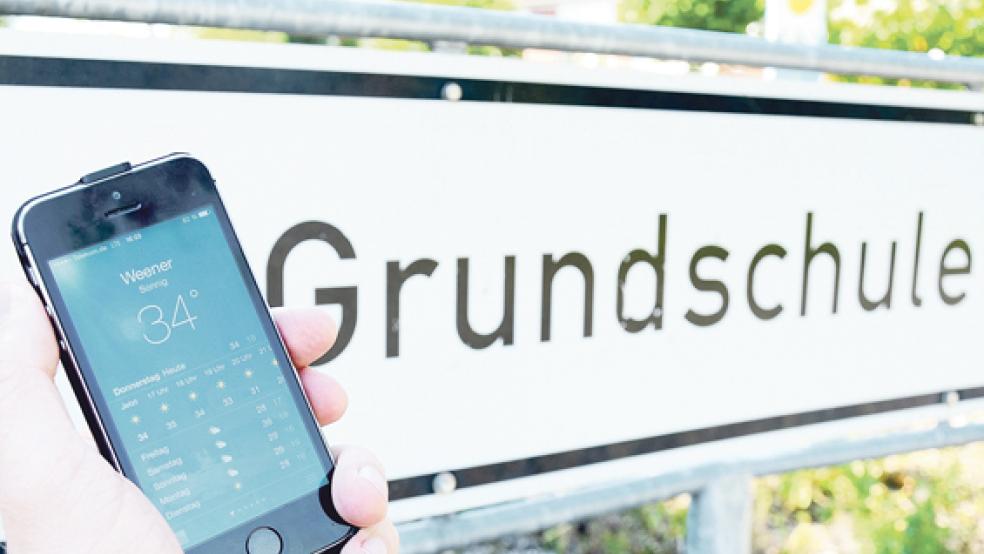 Schwitzen in der Schule: Ein Erlass des Kultusministeriums regelt, dass jede Schule selbst regelt, ob und wann sie hitzefrei gibt. © Foto: Hanken