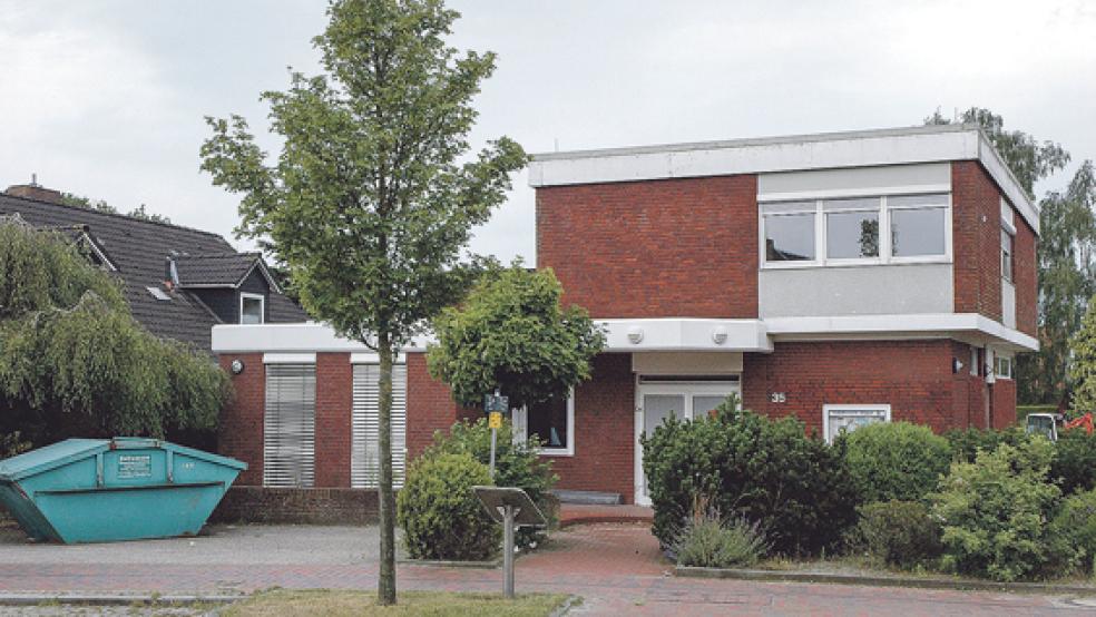 Die ehemalige Sparkassen-Filiale in Bingum wird derzeit umgebaut. Im Oktober will dort der Finanzdienstleister »Swiss Life Select« seine Nordwest-Zentrale eröffnen. © Foto: Szyska