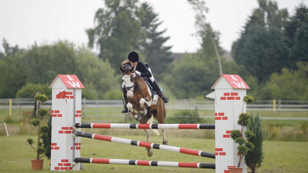 Jennifer Hoemske hatte ein goldenes Wochenende in Rhauderfehn. © Archivfoto: Klemmer