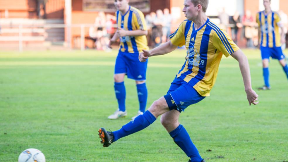 Thomas Cassens schied beim PAS-Cup verletzt aus. Das war die wohl bitterste Nachricht für den TuS Weener. © Foto: Mentrup