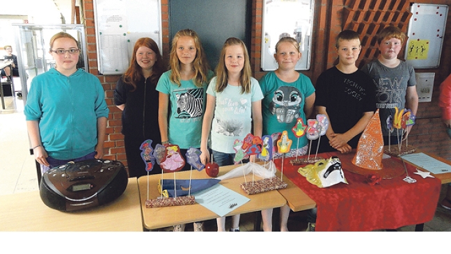 Schüler in Weener toben sich kreativ aus