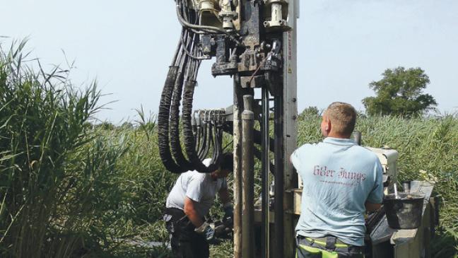 Bohrungen für Pilotpolder fortgesetzt