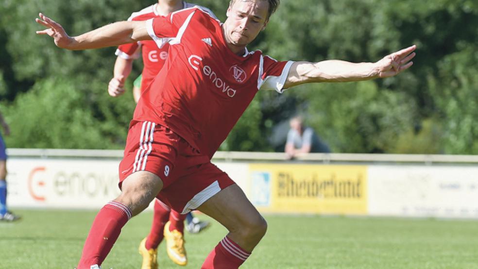 Keno Schmidt wurde nach einer knappen Stunde eingewechselt. © Foto: Bruins