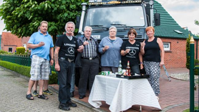 Bunder Globetrotter fahren ab
