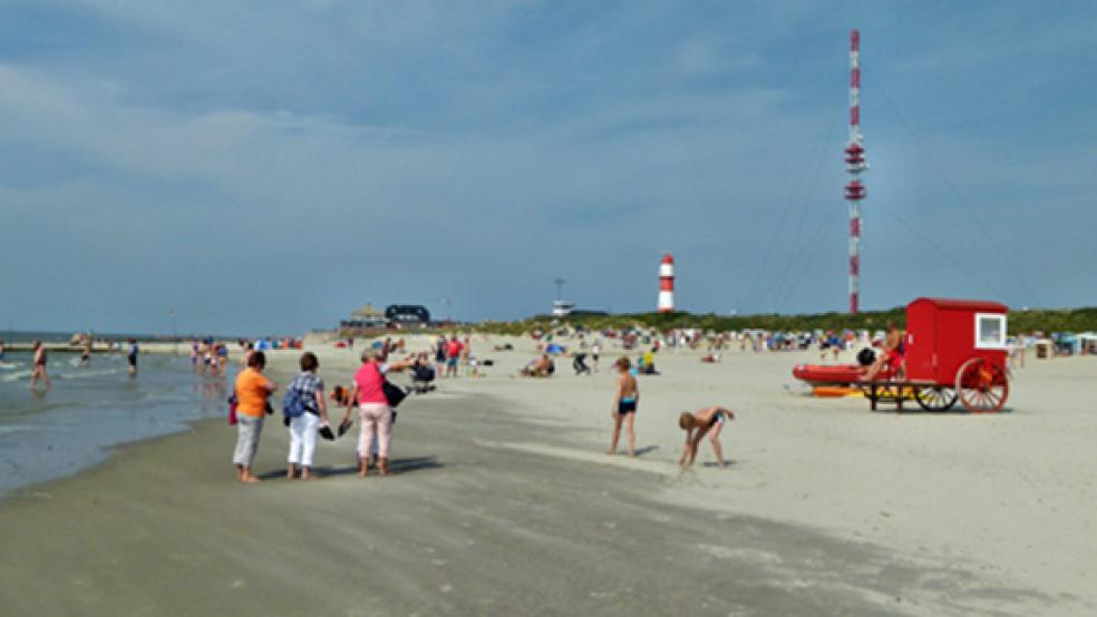 Ein 60-Jähriger aus Mönchengladbach ist am Donnerstag von einer Seehundbank vor Borkum in die Nordsee gestürzt und ertrunken. © Foto: www.ostfriesland,de