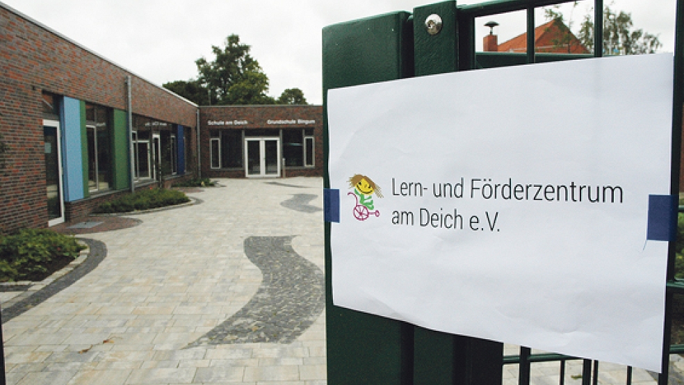 Die Schule am Deich in Bingum gehört nun zum Verein »Lern- und Förderzentrum am Deich« (LFZ). Die Spastikerhilfe hat sich umbenannt. © Foto: Szyska
