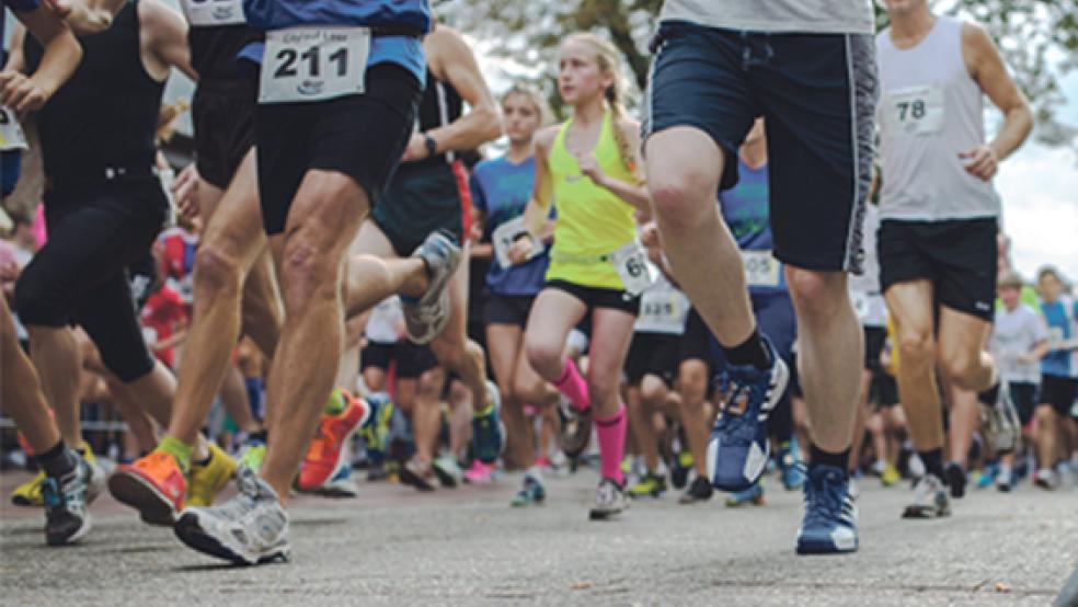 Leer läuft: Weit über 1000 Sportlerinnen und Sportler werden am Sonntag beim 23. Citylauf erwartet. © Foto: Klemmer