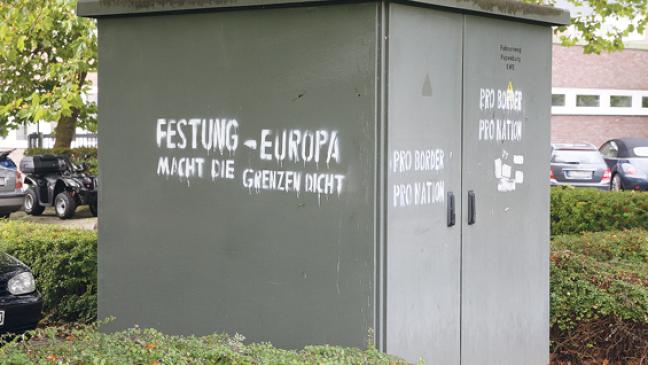 Rechte Szene: Schmierereien in Papenburg