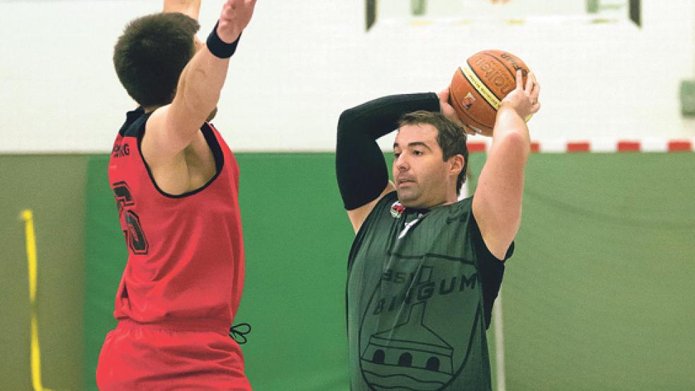 Marco Lüdemann ist zurück bei den Bingumer Basketballern. © Foto: Mentrup