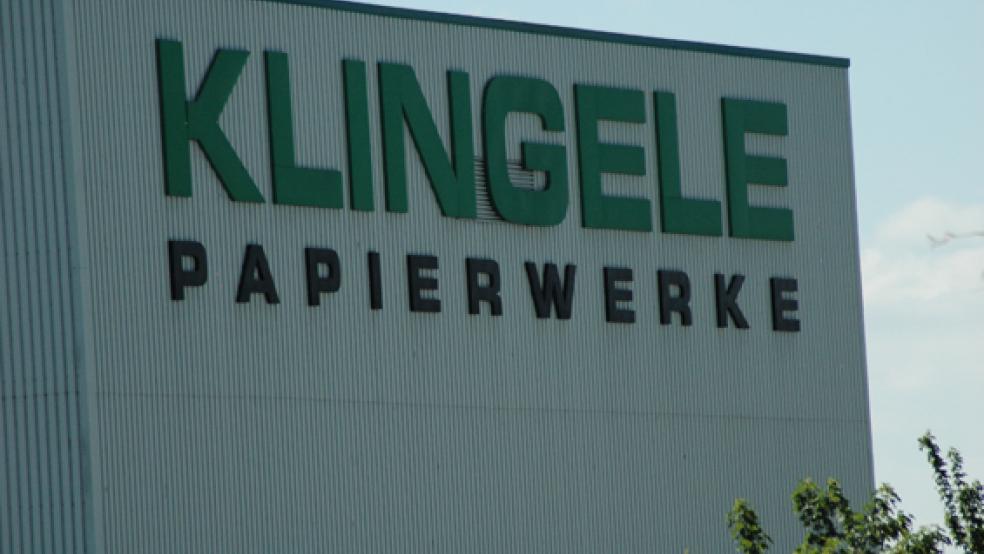 Die Klingele Papierwerke in Weener sind eng mit dem Wirken von Dr. Werner F. Klingele verbunden. © Foto: Szyska